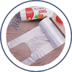Computer Control Two-layer Rolling Bag-making Machine For Vest & Flat Bags