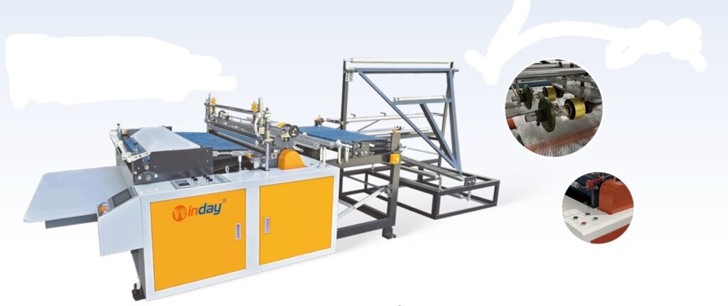 3SIDE SEALING ORDINARY BUBBLE MAKING MACHINE دستگاه سه‌طرف‌ دوخت