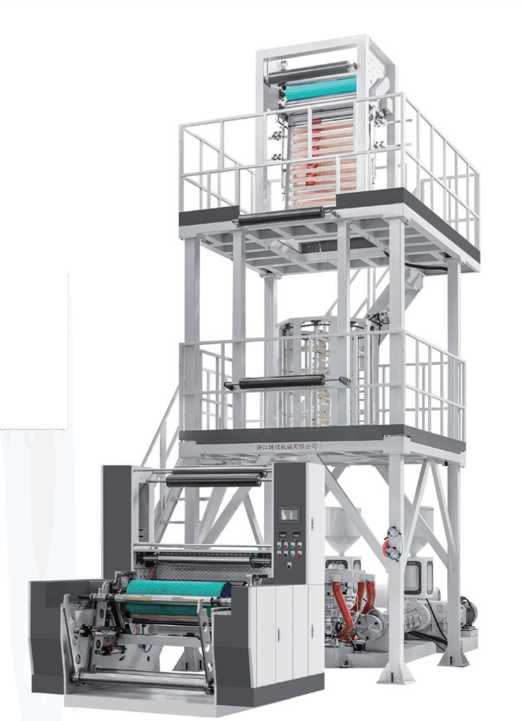 مقایسه دستگاه تولید نایلون ایرانی و وارداتی Film Blowing Machine