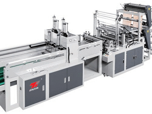 Double-layer 4 Lines Cold Cutting Automatic T-shirt Bag Making Machine