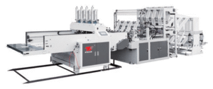 Double-layer 8 Lines Cold Cutting Automatic T-shirt Bag Making Machine