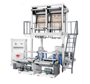 Single-screw Double-die Film Blowing Machine Set