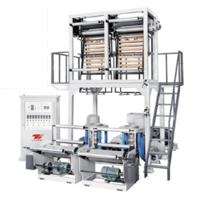 Single-screw Double-die Film Blowing Machine Set