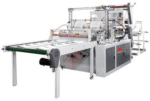 Double Layer 4 Lines bottom Seling & Cold Cutting Bag Machine