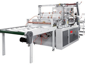Double Layer 4 Lines bottom Seling & Cold Cutting Bag Machine