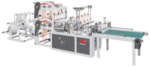 Double Layer 6 Lines bottom Seling & Cold Cutting Bag Machine