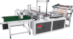 Single line Tensign Free Double Knife Bottom Sealing Machine