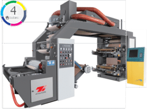 2/4/6/ colors Flexo High Speed Printing Machine
