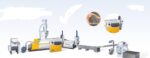 WD-120 DOUBLE STAGE PLASTIC RECYCLING MACHINE