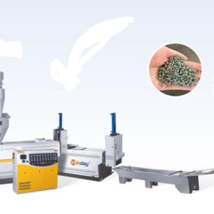 WD-120 DOUBLE STAGE PLASTIC RECYCLING MACHINE