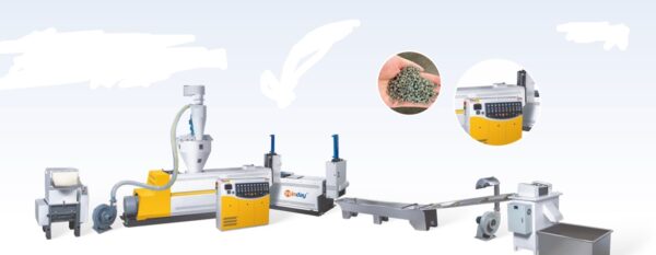 WD-120 DOUBLE STAGE PLASTIC RECYCLING MACHINE