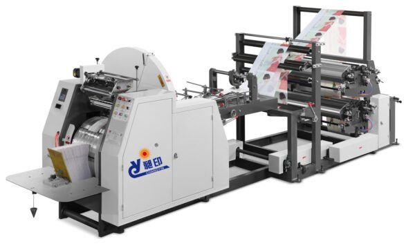 JYS-400LT V Bottom Paper Bag Making Machine With Printing Inline