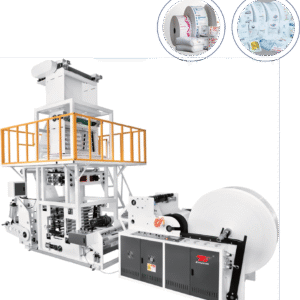 NYH-850 Vertical Type FFS Film Embossing & Side Gusset Machine